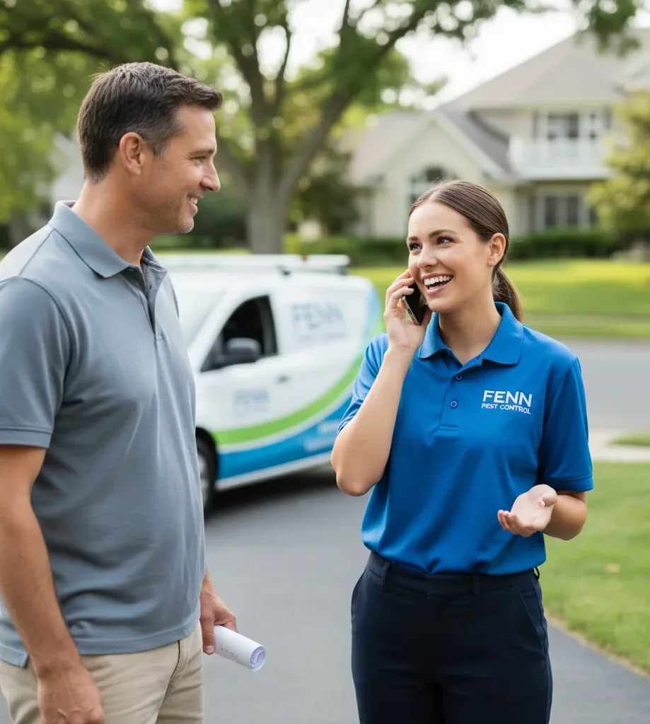Fenn Pest Control customer support in Pasadena